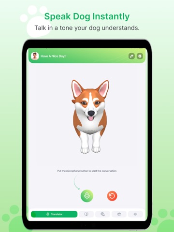 Dog Translator & Training Bark iPad screenshot