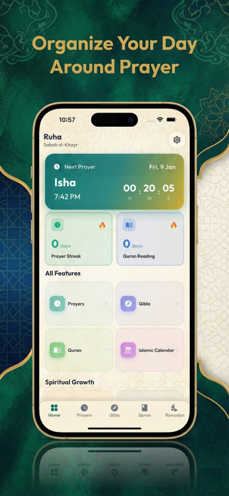Ruha:  Athan Islamic Prayer Screenshot 2 of 6