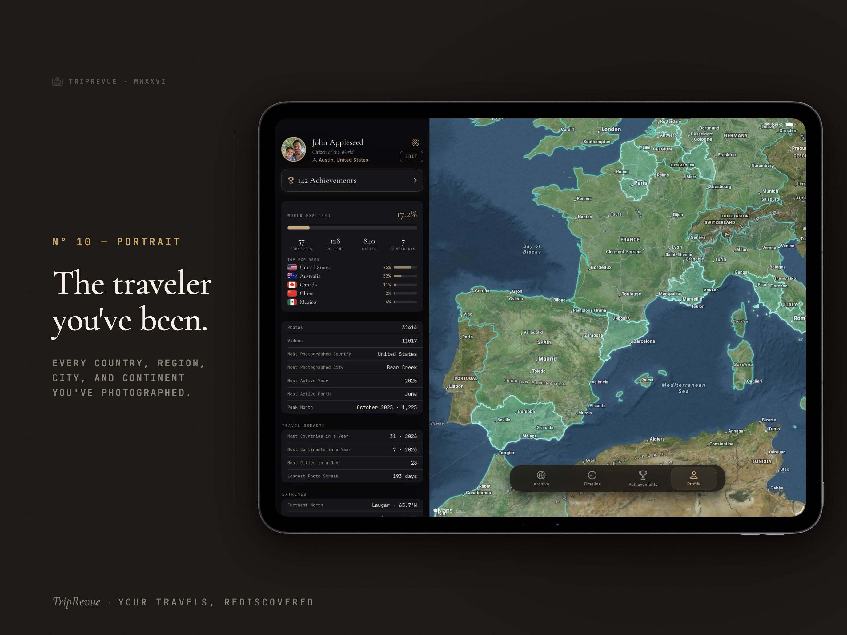 TripRevue: Photo Travel Map screenshot 20