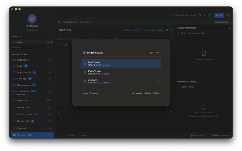 KubeDesk Pro screenshot