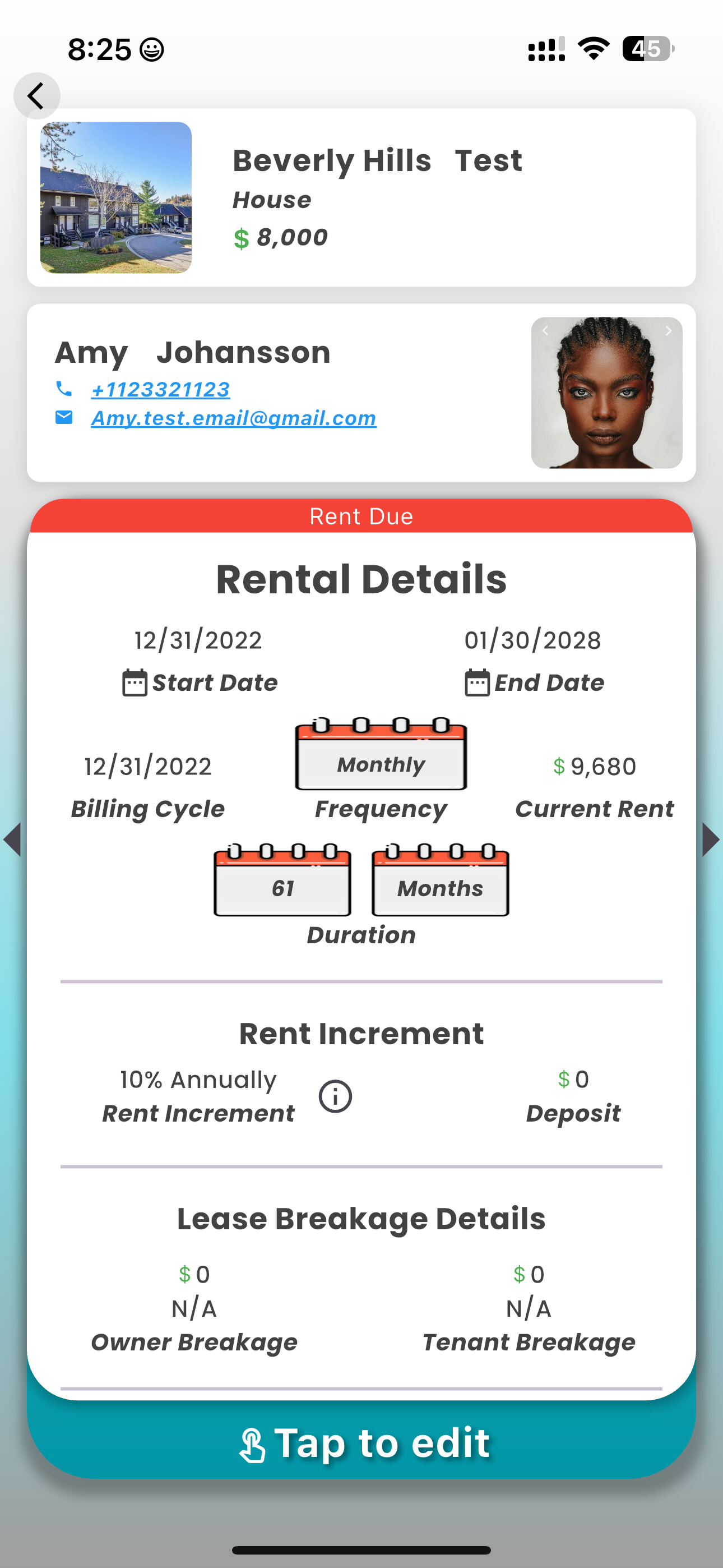 Rent Management System