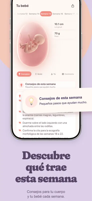Elara: Embarazo por semanas screenshot 3 of 8
