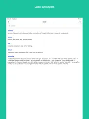 latin synonym handbook ipad resimleri 4