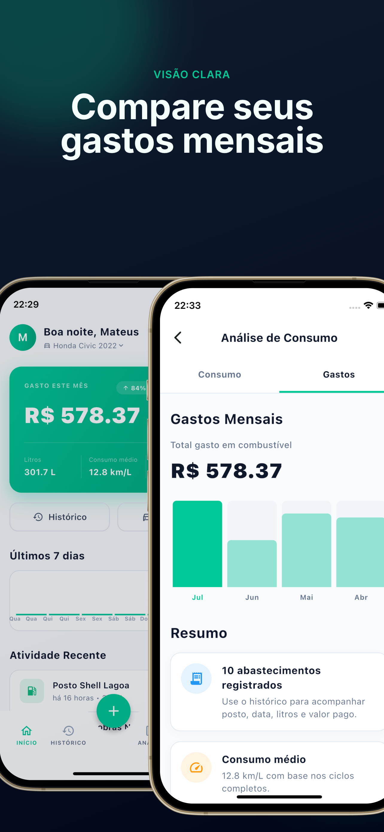 Abasteci: Gastos e consumo screenshot 4