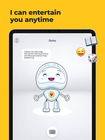 Bytey: AI robot for kids iPad screenshot