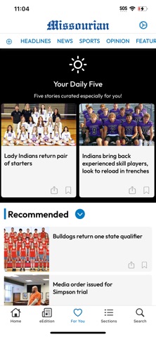 Missourian screenshot