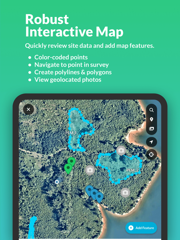 Ecobot Collector iPad screenshot 4 - Productivity app