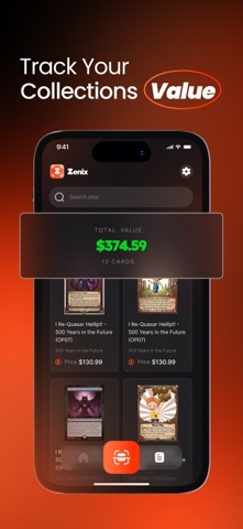 Zenix - TCG Card Scanner screenshot