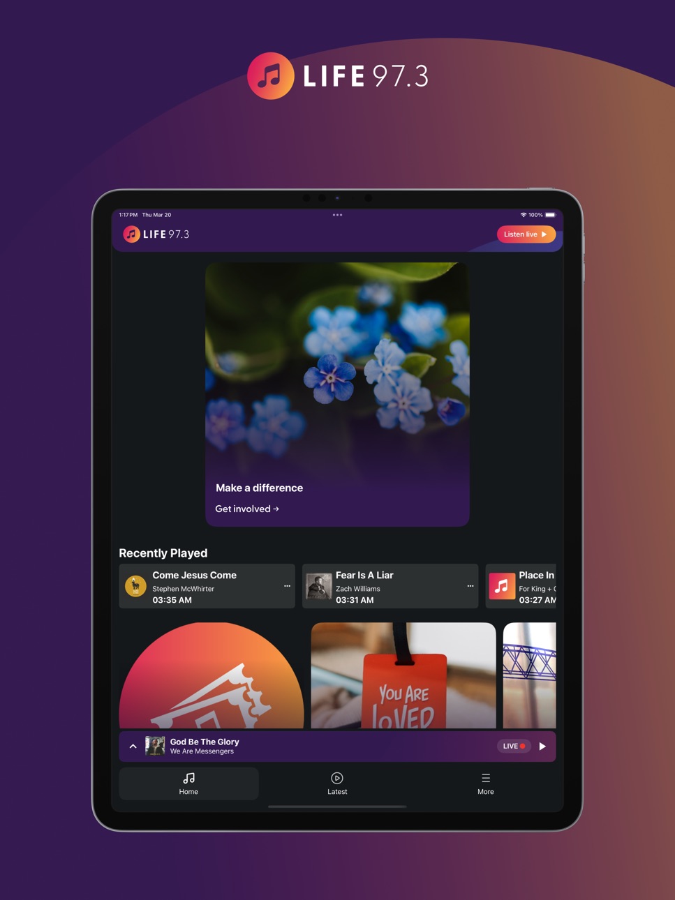 iPad screenshot