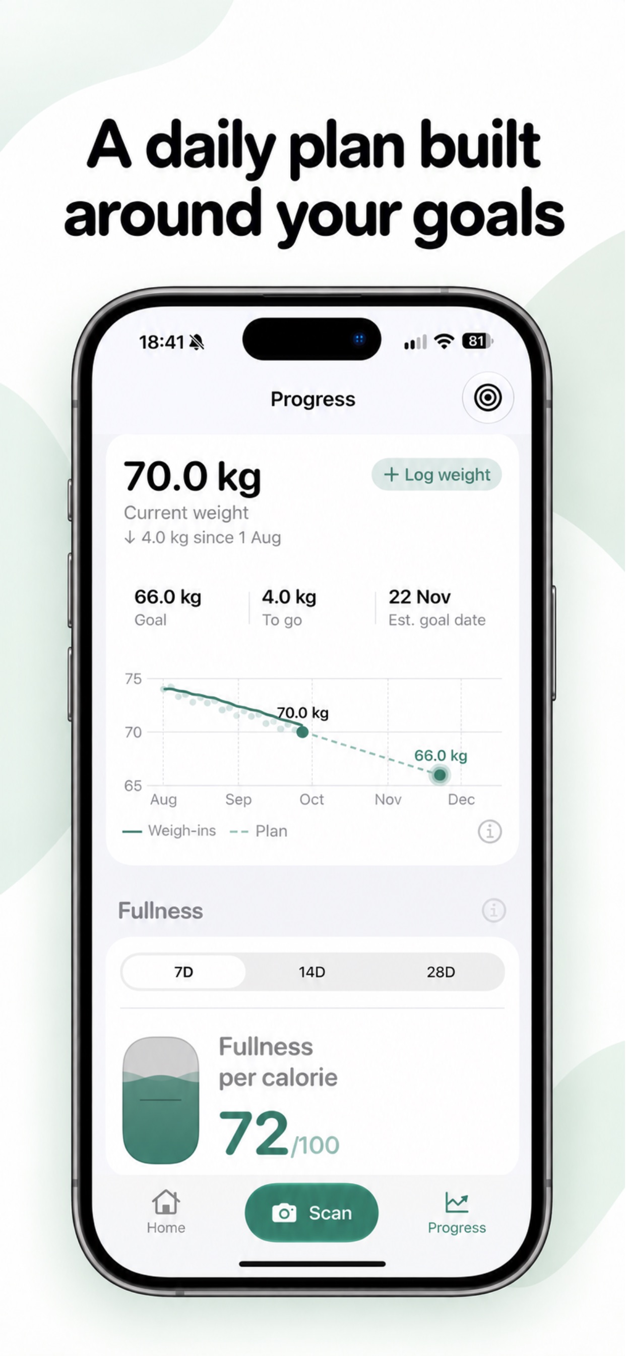 Screenshot 6 of Doya: Fullness & Calories