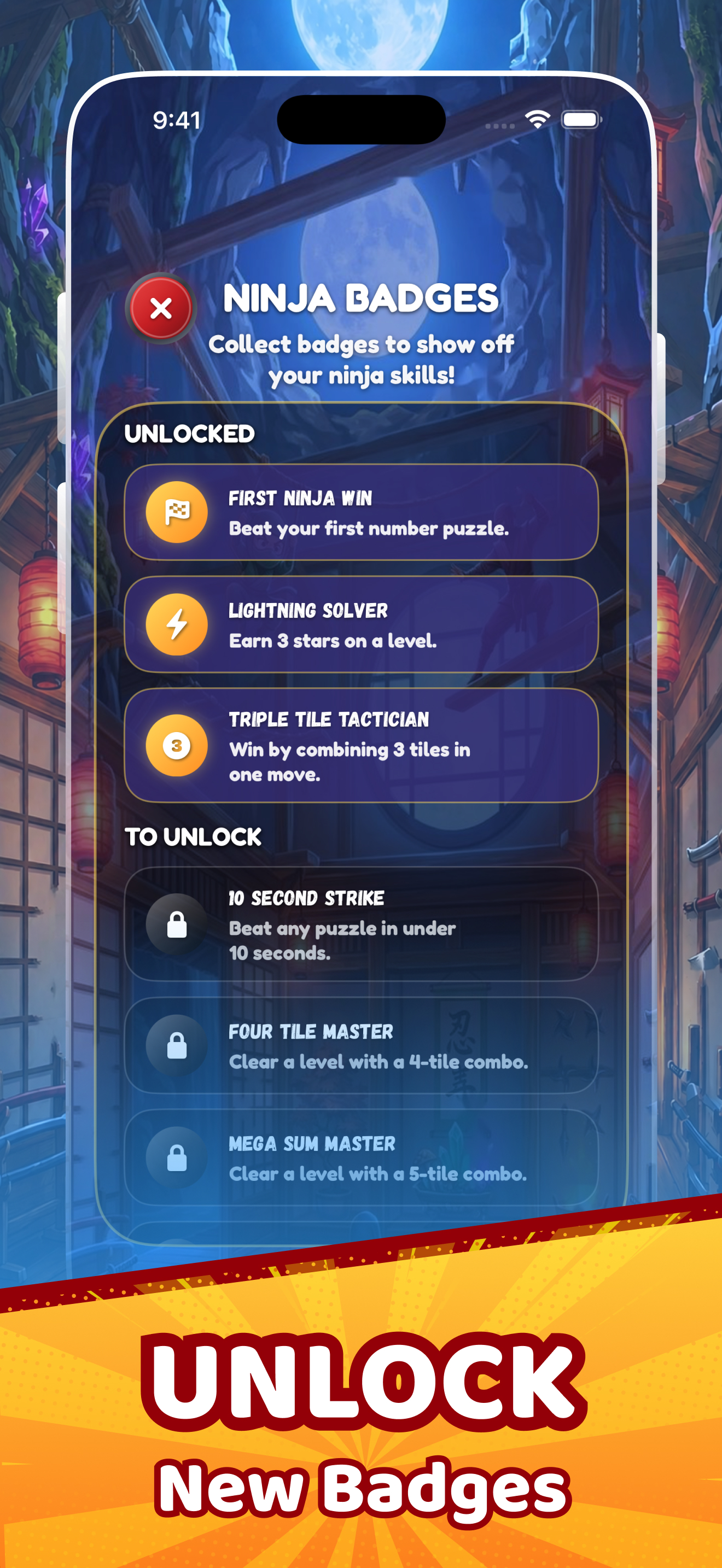 Number Ninjas: Sum Puzzle screenshot 5