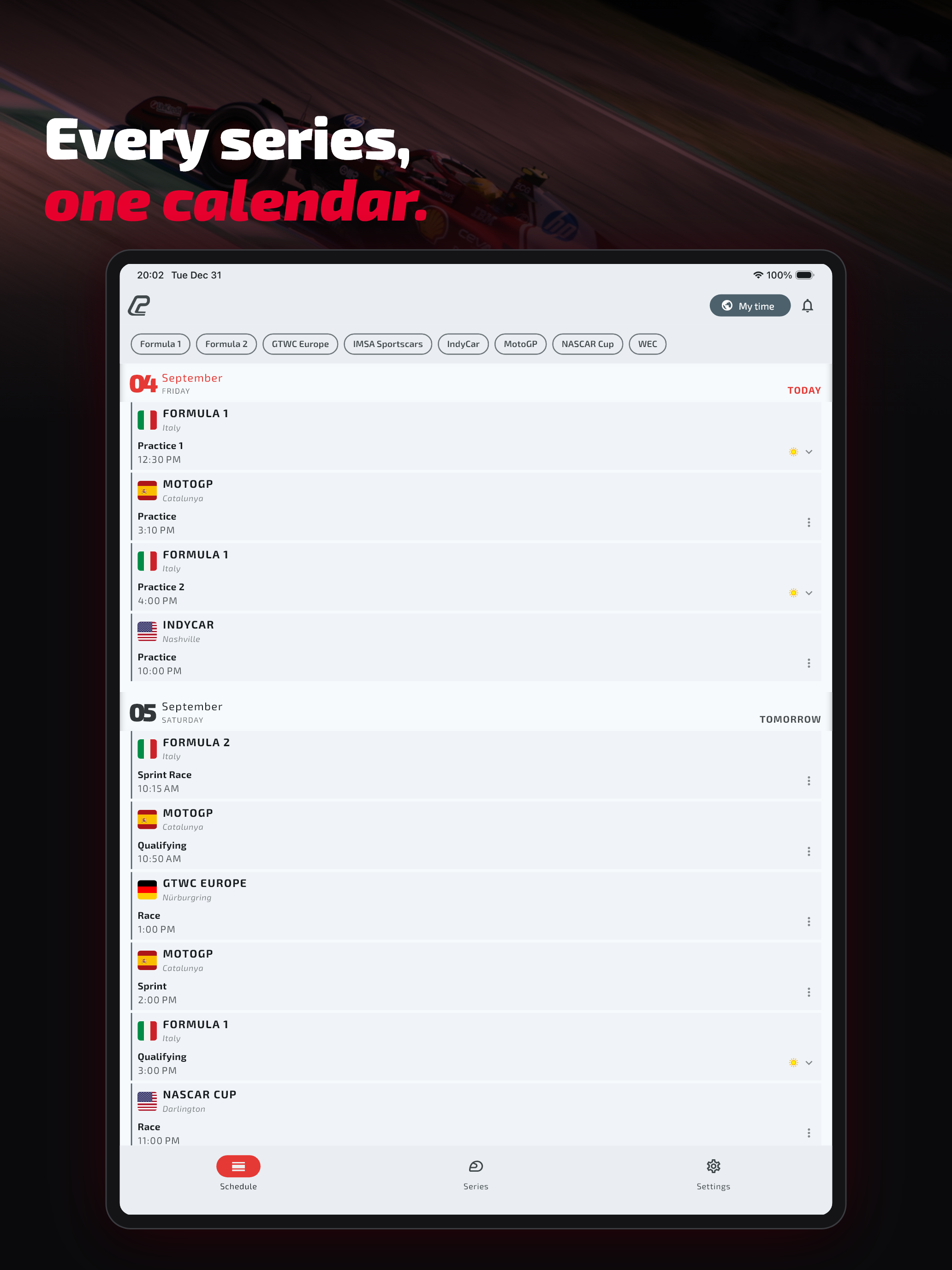 Motorsport Calendar: F1 & More screenshot 7