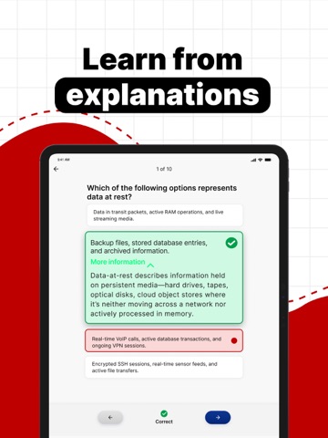 CompTIA Tech+ Practice Tests iPad screenshot