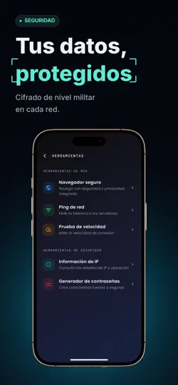 Captura de pantalla de Ratatosk VPN: Proxy Privado en iPhone 6