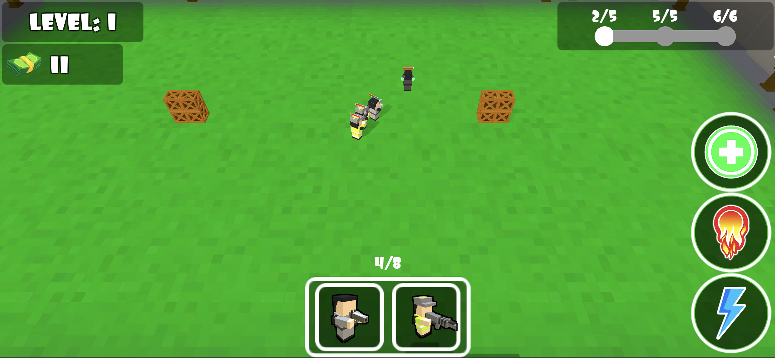 Mini Block Army Fighting screenshot 6