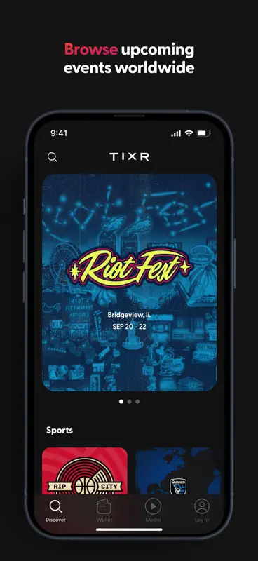 Tixr - Event Tickets screenshot 1 of 6