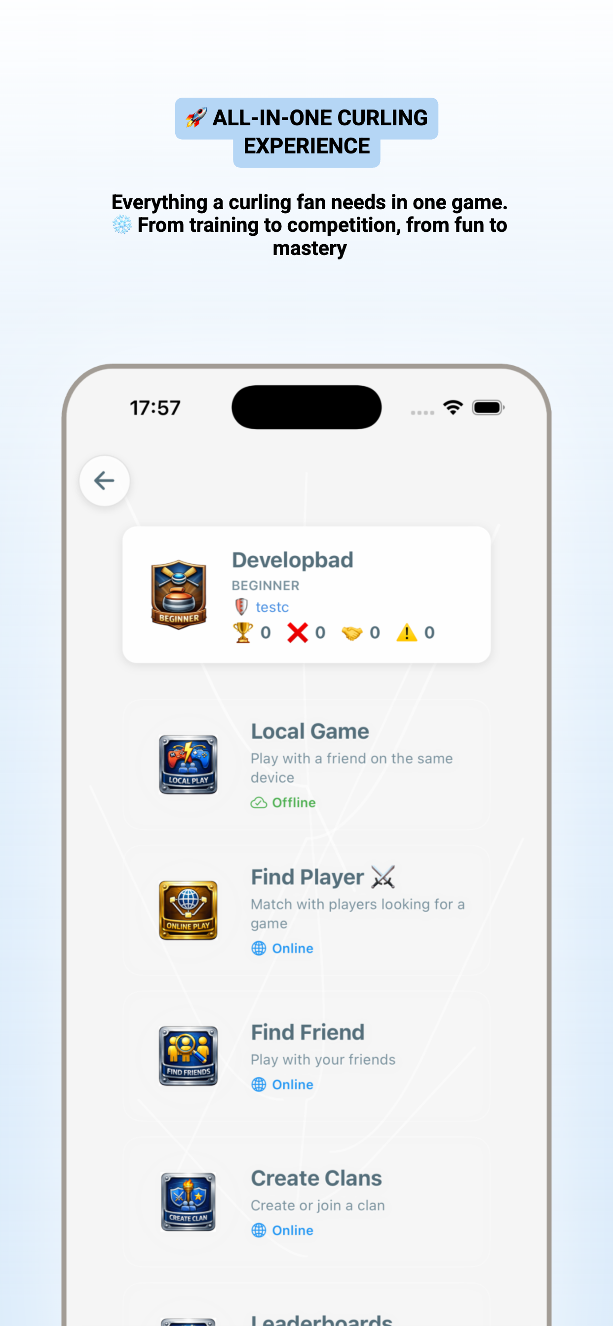 Curling Ai & RC