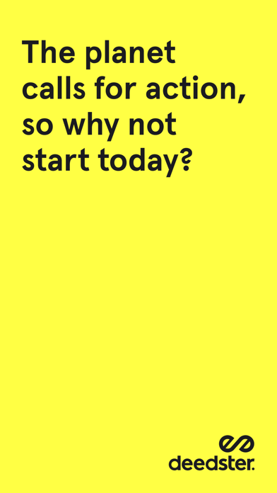 Deedster | Climate action iPhone screenshot 7 - Lifestyle app