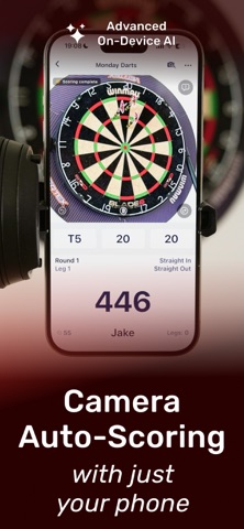 DartsOn: Darts Scoreboard iPhone screenshot 2