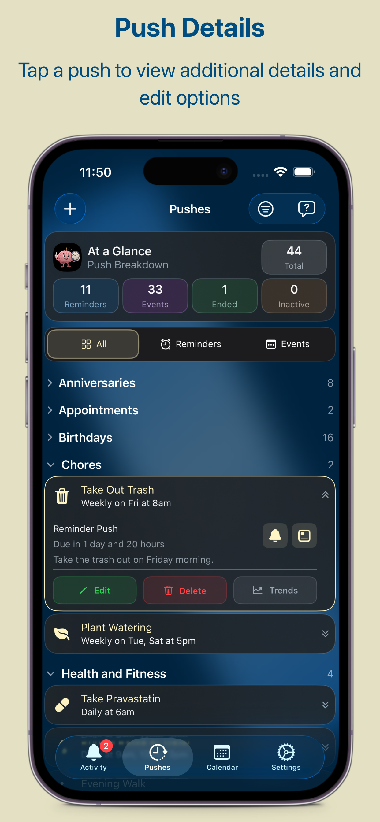 Reminders - A Little Push screenshot 7