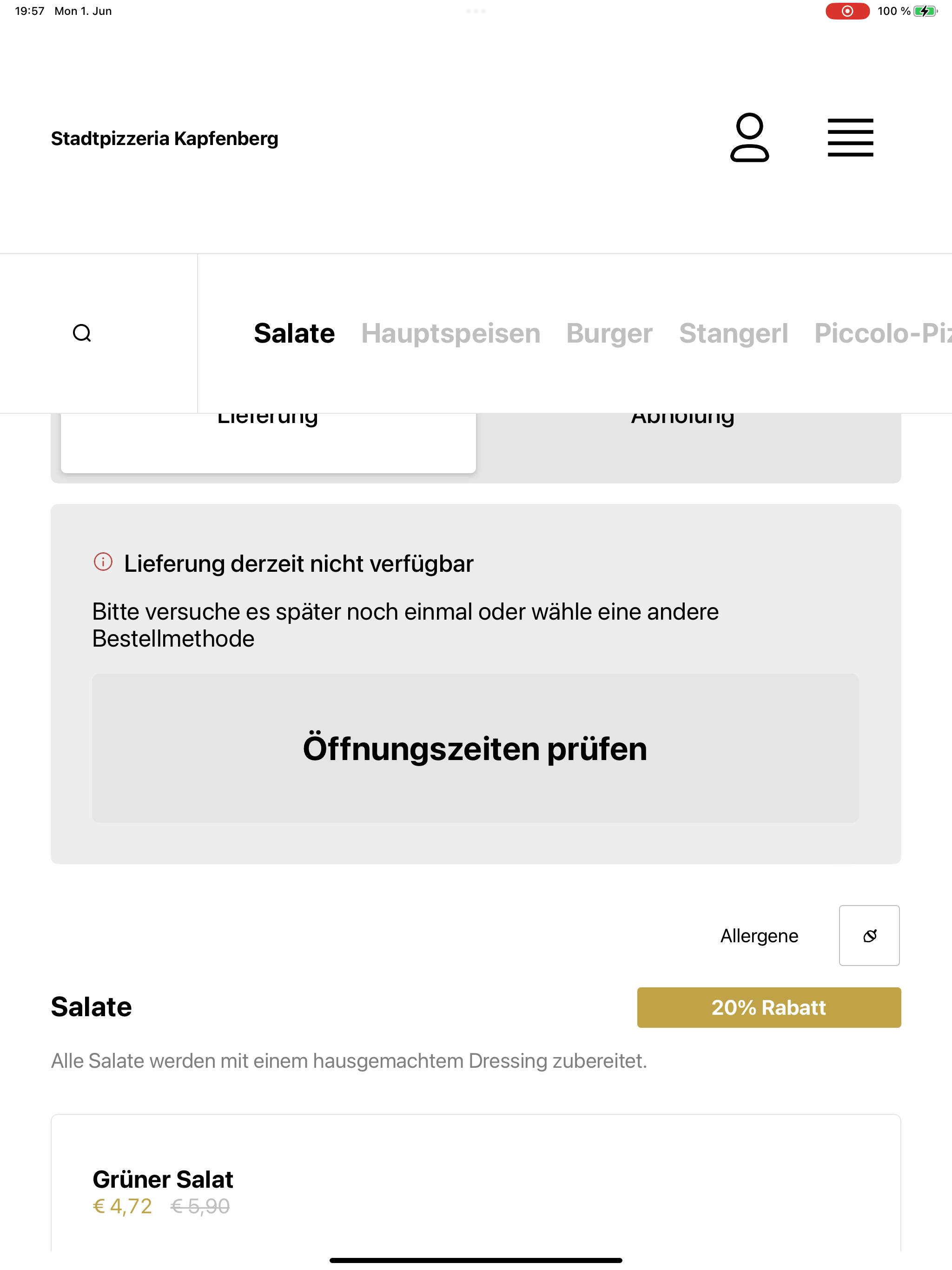 Stadtpizzeria Kapfenberg screenshot 7