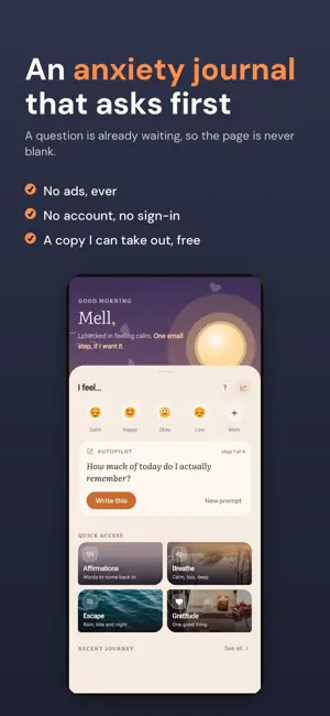Let It Be: Guided Journal screenshot 1