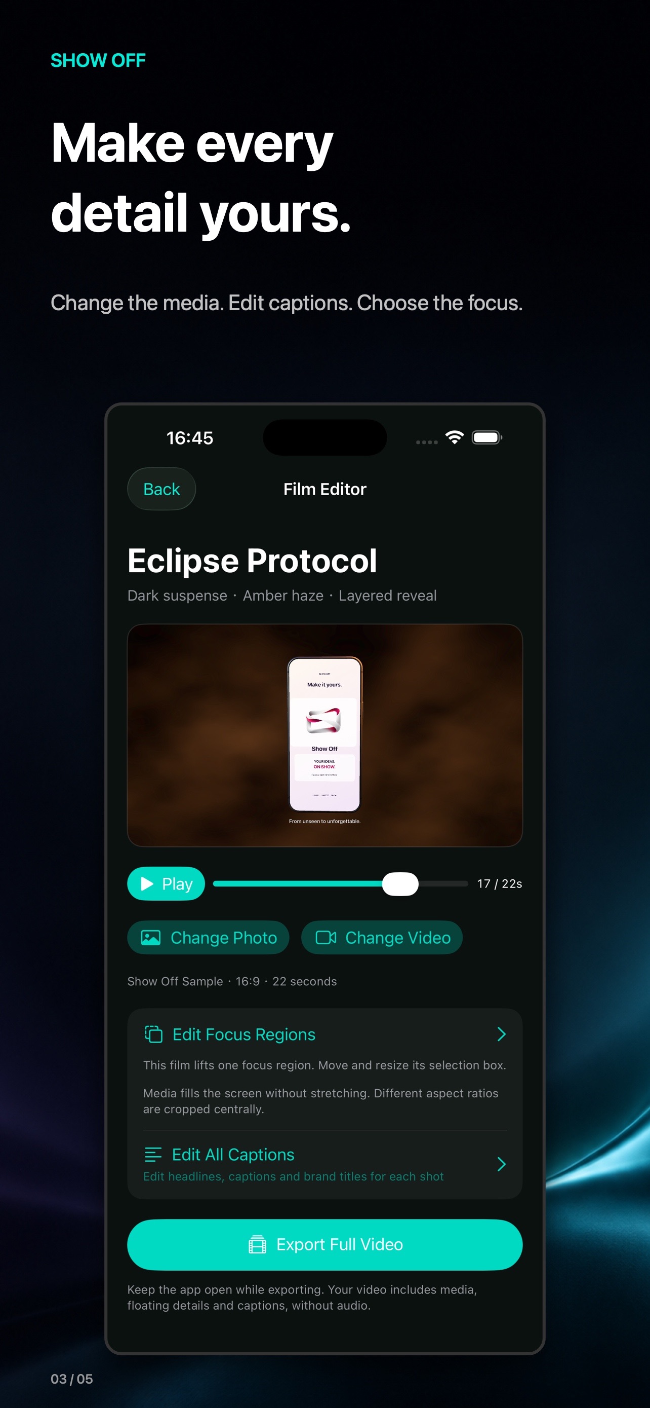Screenshot 3 of Show Off: 3D Video Studio