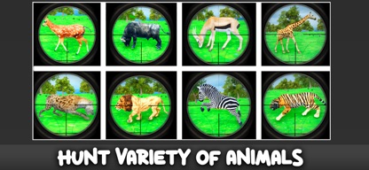 Animal Hunting Game 4x4 Safari screenshot 2