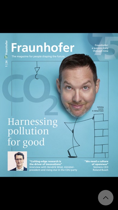 Fraunhofer-Magazin Screenshot