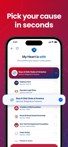 Heart – Browser That Does Good screenshot