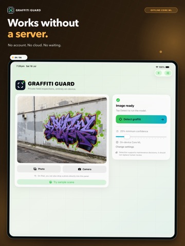 Graffiti Guard iPad screenshot