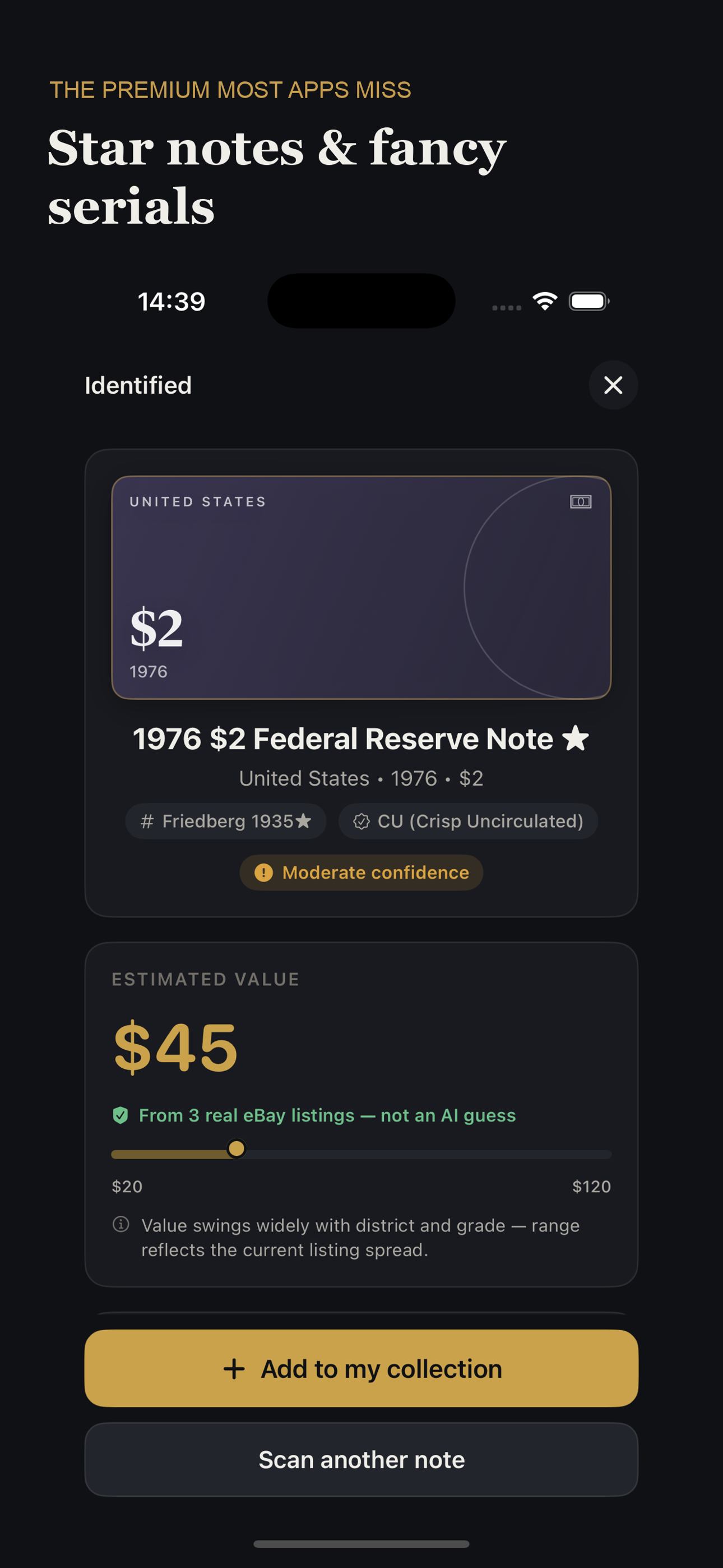 Banknote Identifier: Provena screenshot 4