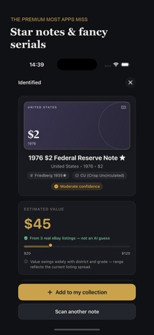 Banknote Identifier: Provena Screenshot 4 of 5