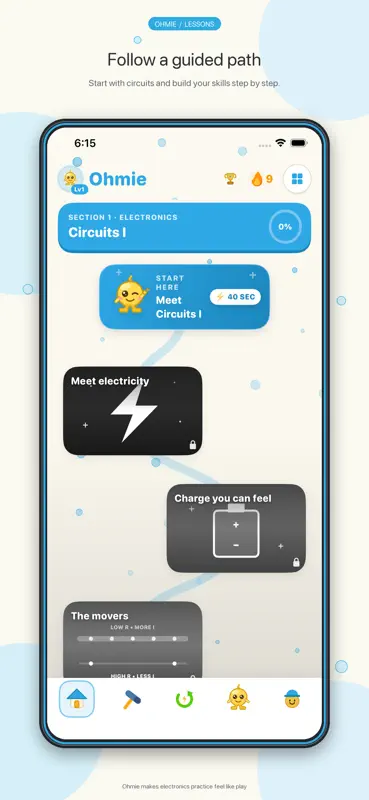 Ohmie: Learn Electronics screenshot 2 of 6