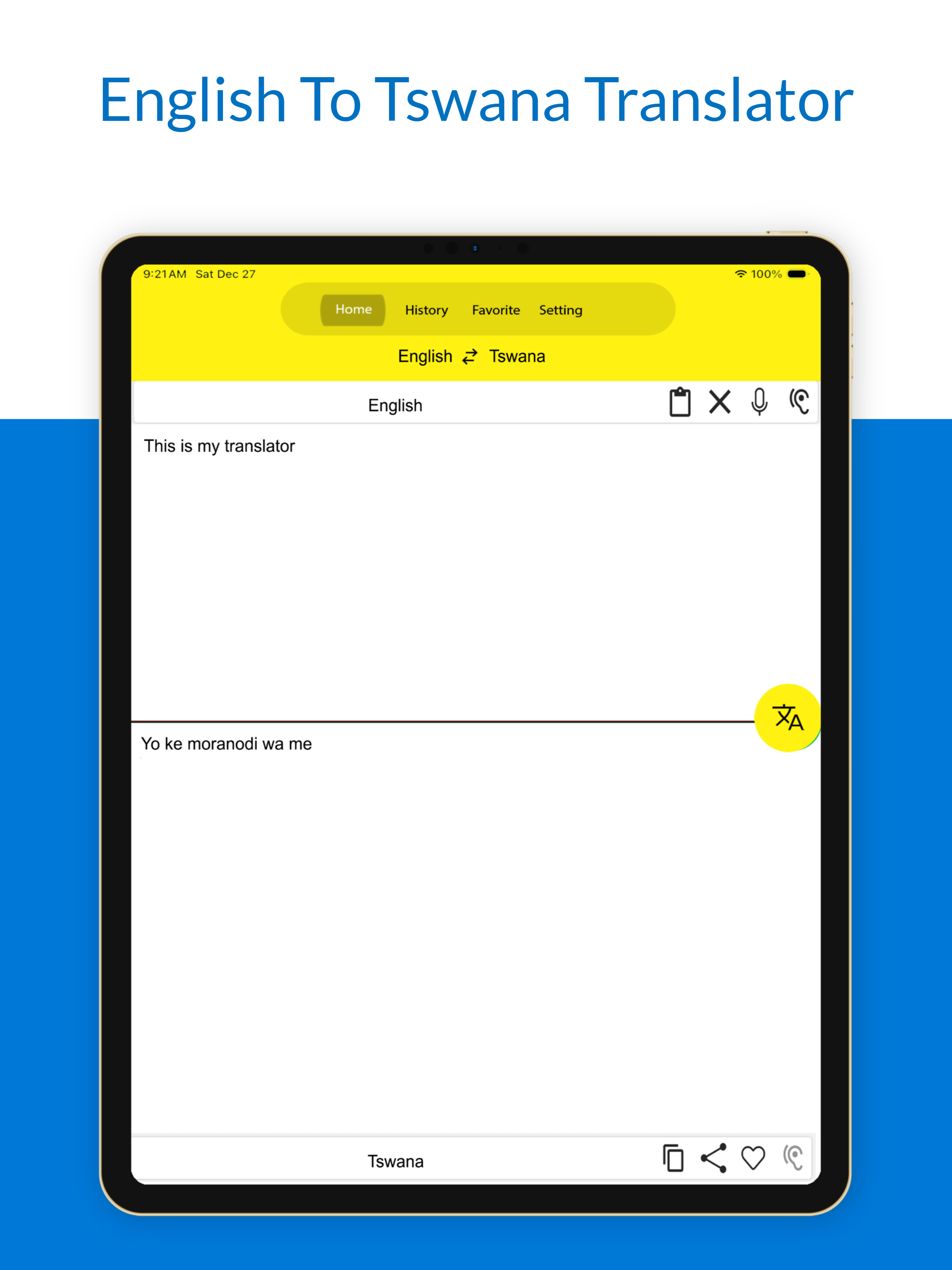 English To Tswana Translator screenshot 8