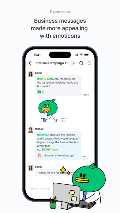 JANDI: Team Collaboration Tool Screenshot