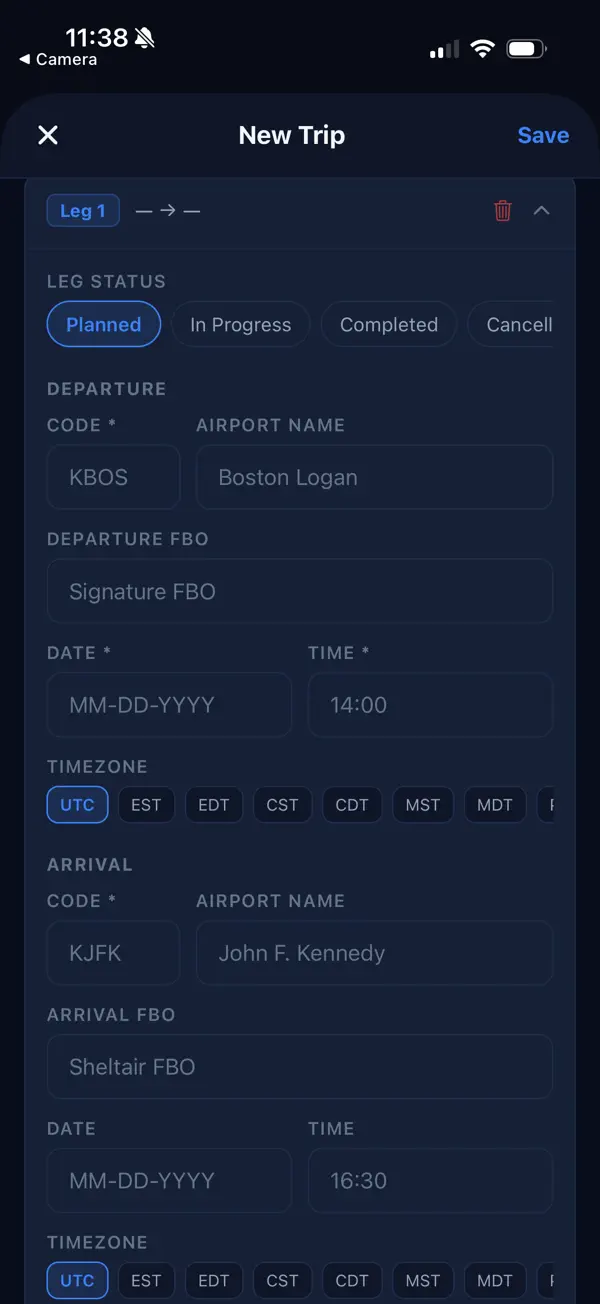 Screenshot #2 pour FlightLogic App