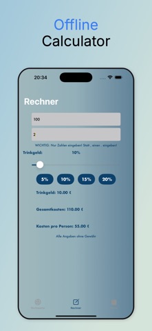 Trinkify | Tipping Worldwide iPhone screenshot