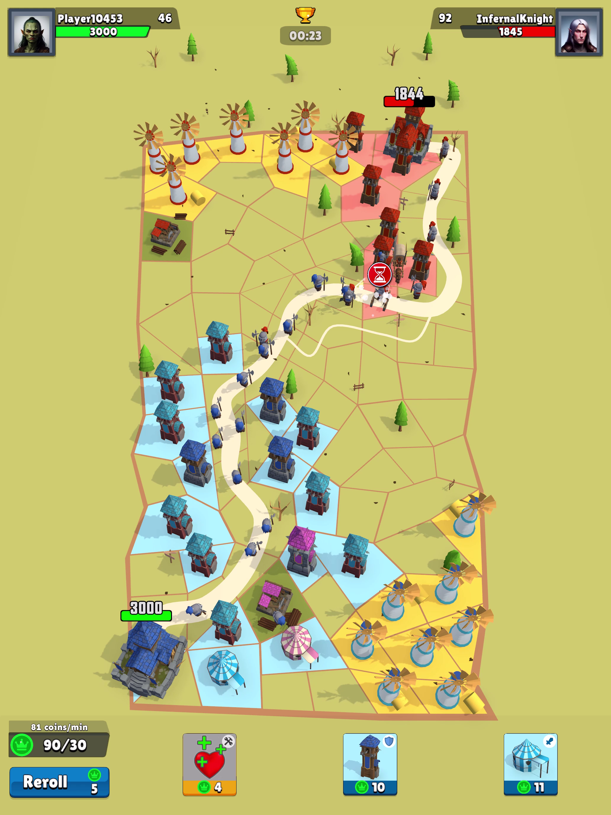 PvP Arena: Tower Defense screenshot 13