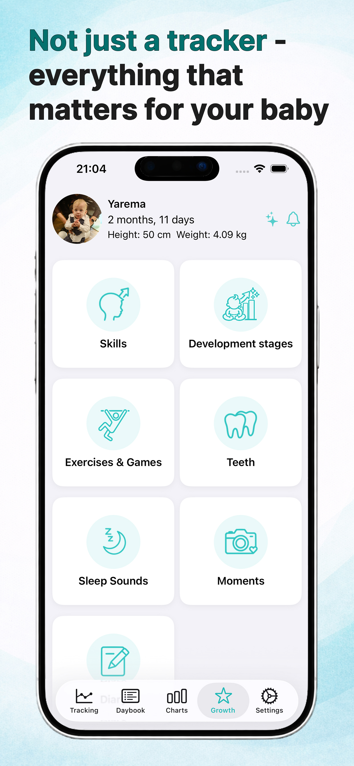 Malyatko: Baby Log & Tracker