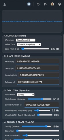 Sound Effect Generator Screenshot 2 of 4