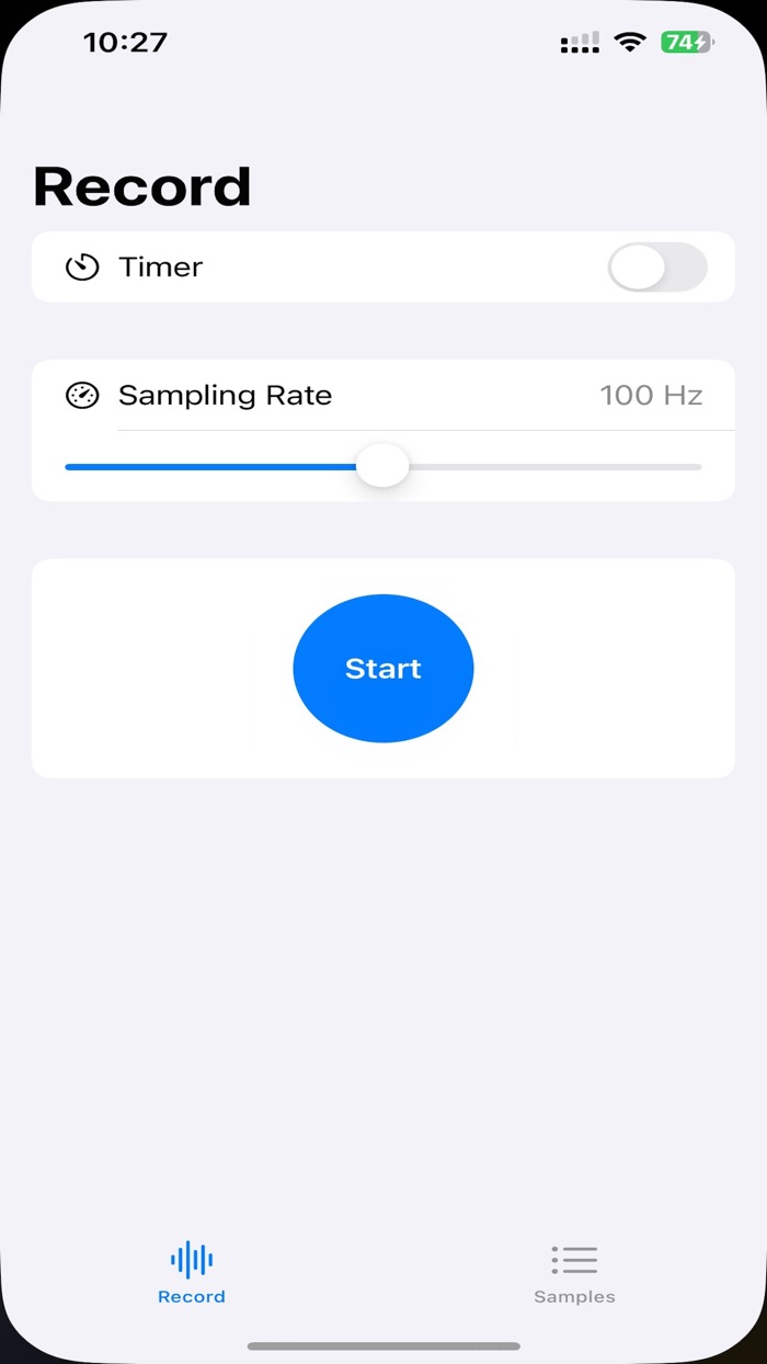 Motion Sensor Vibrations Pro