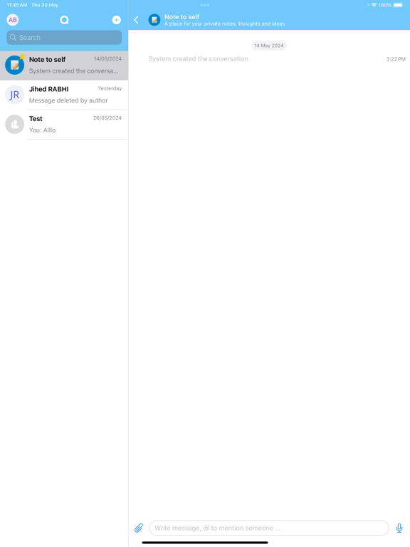 Screenshot #4 pour Deom Chat