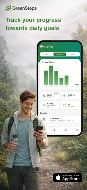 Green Steps - Walk screenshot 2
