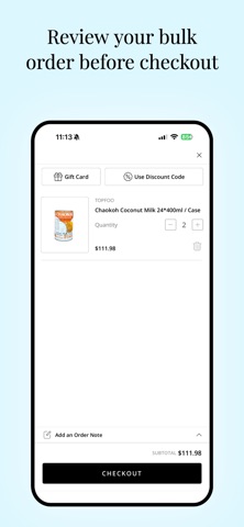 Topfoo Whole Food Hub screenshot
