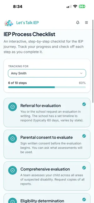 Let's Talk IEP screenshot 4