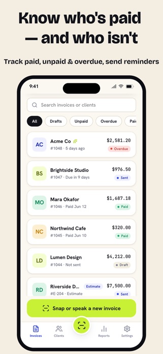 Invoice Maker, Receipt & Bill Screenshot 6 of 10
