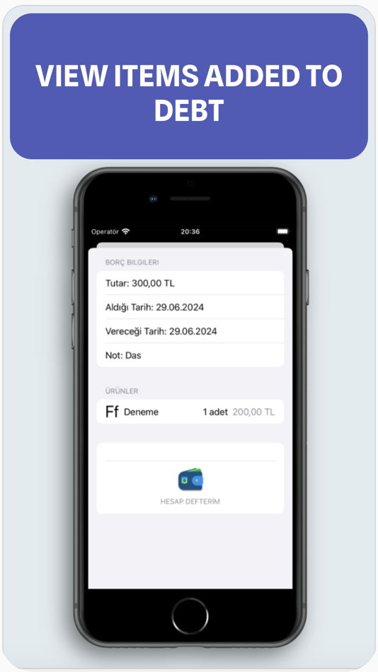 #3. Expense Debt Tracker (iOS) Podle: Fatih Kaya