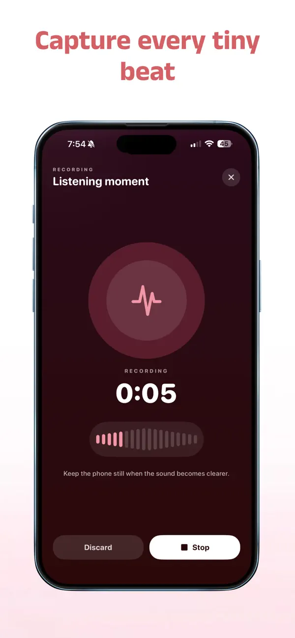 Screenshot #3 pour Baby Heartbeat Monitor - Lulla