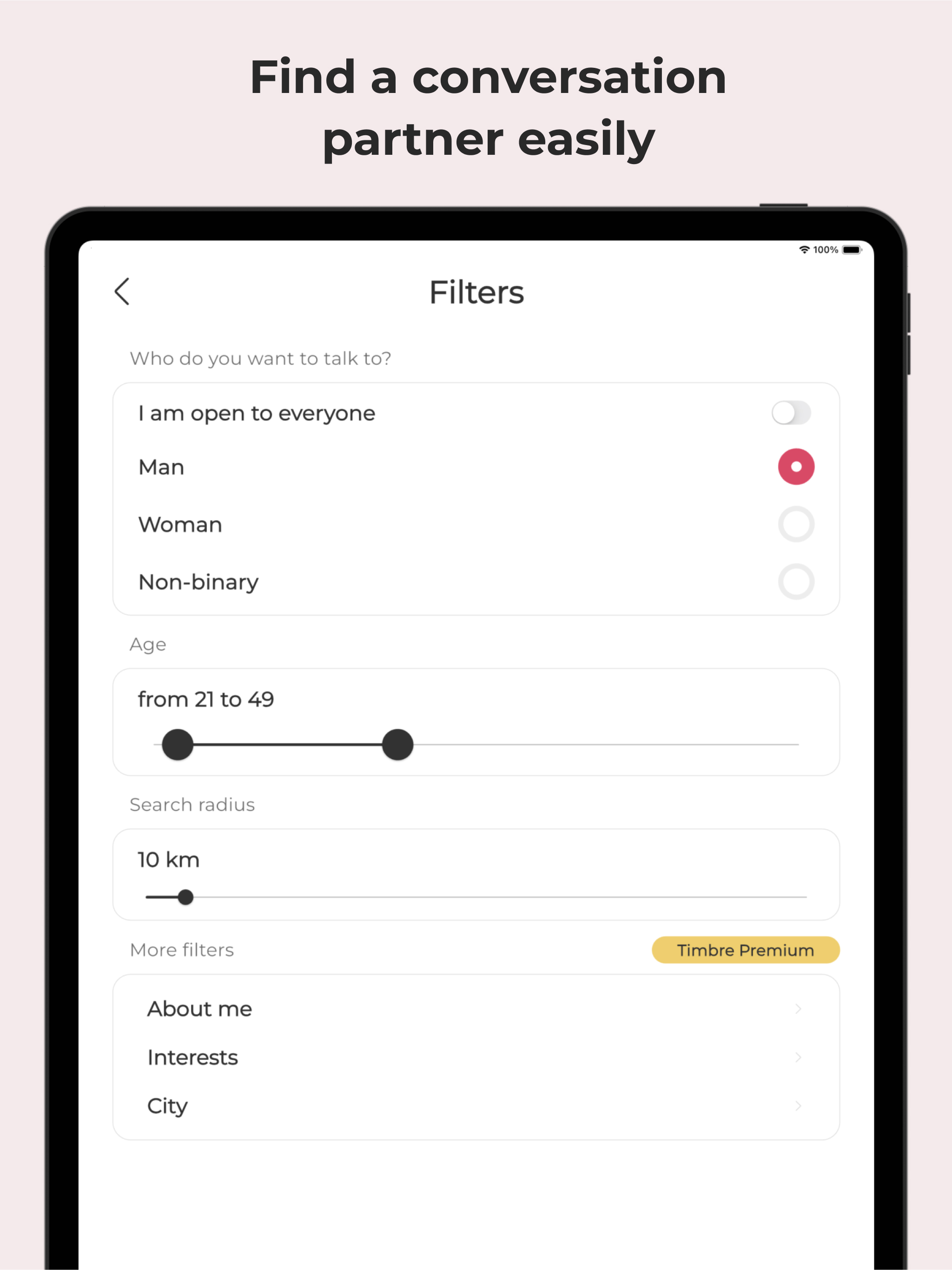 Timbre – Instant Voice Dating